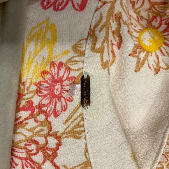 Free People Hawaii Mini Dress Floral Size XS - Picture 9 of 9